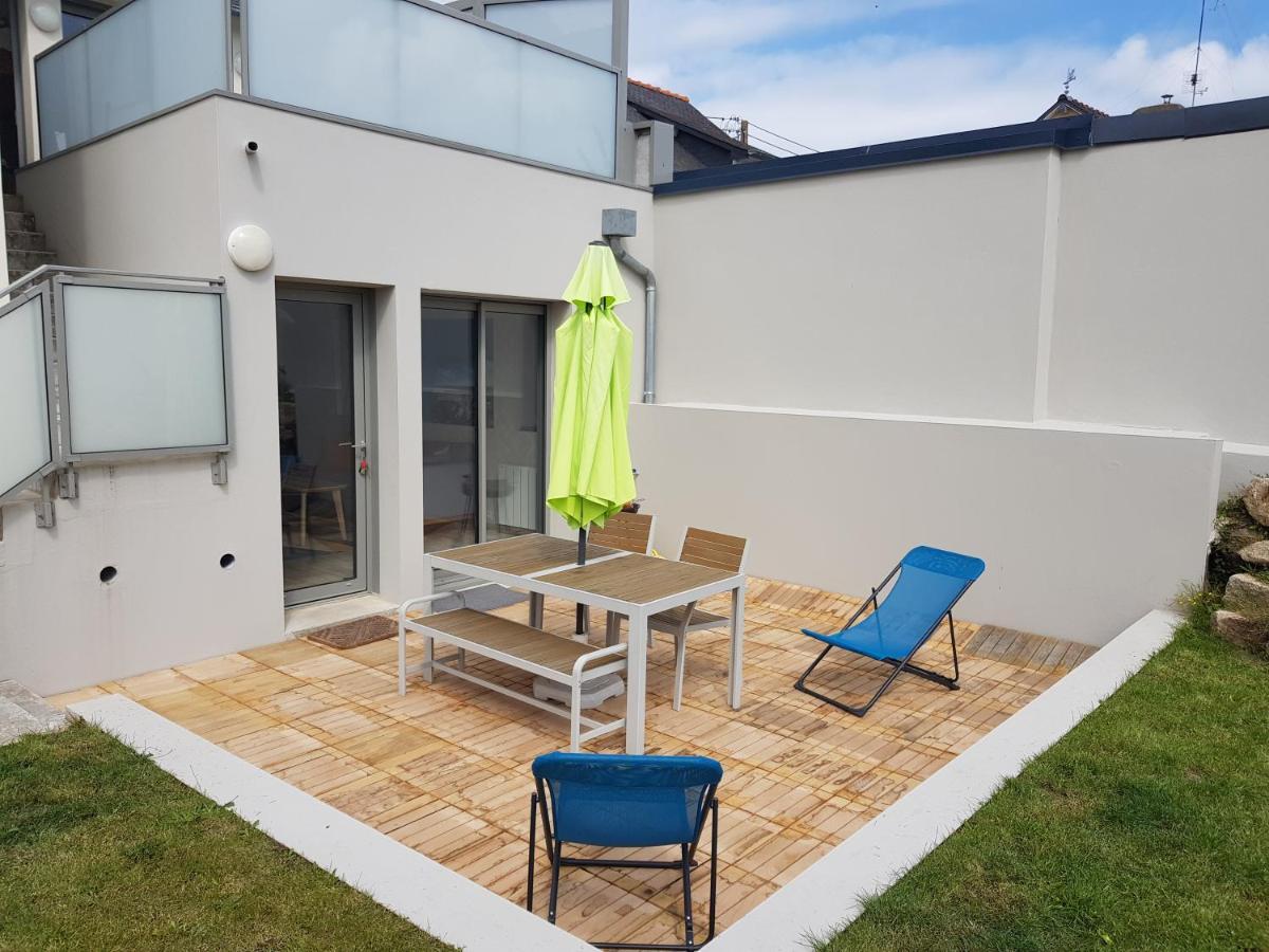 Cote Jardin - Cancale - Gite Standing - Proche Centre Et Port Exterior foto